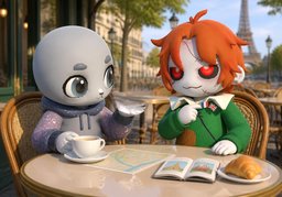 Je suis bilingue.のイラスト