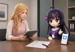 Je préfère être contacté par ~.のイラスト
