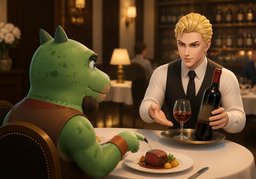 Qu'est-ce que vous conseillez ?のイラスト