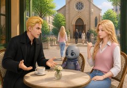 ~ est-elle religieuse ?のイラスト