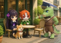 C'est autorisé.のイラスト