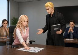 Non, ce n'est pas acceptable.のイラスト