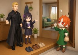 Nous souhaitons ~.のイラスト
