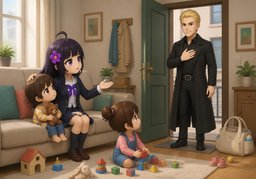 Qui viendra pour ~ ?のイラスト