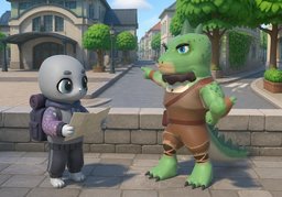 Comment aller à ~ ?のイラスト