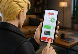 ~ se renouvelle-t-il automatiquement ?のイラスト