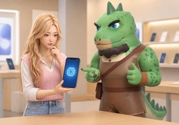 ~ est-il compatible eSIM ?のイラスト