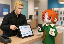 ~ pour la portabilité ?のイラスト