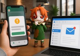 Comment serai-je informé en cas de ~ ?のイラスト