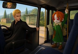 Descendez à ~.のイラスト