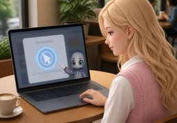 Restez sur ~.のイラスト