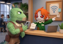 ~ est-elle gratuite ?のイラスト