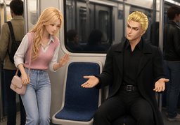 Ça ne me dérange pas.のイラスト