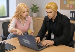 Pouvez-vous m'identifier sur ~ ?のイラスト