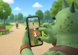 Pouvez-vous zoomer un peu ?のイラスト