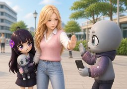 Ne prenez pas ~ en photo, s'il vous plaît.のイラスト