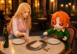Partageons-nous ~ ?のイラスト