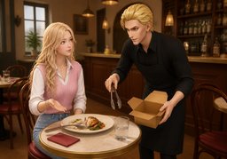 Est-il possible d'emporter ~ ?のイラスト