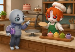 Pouvez-vous ~ pour une célébration ?のイラスト