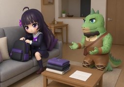 On en reparlera plus tard.のイラスト