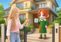 ~ est-elle assurée ?のイラスト