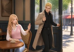 Je préférerais que vous ne ~ pas.のイラスト