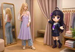 Puis-je faire ~ pour vérifier l'ajustement ?のイラスト
