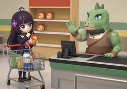 Combien d'articles puis-je ~ ?のイラスト