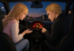 Les voyants sont-ils ~ ?のイラスト