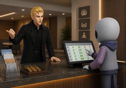 Pouvez-vous vérifier la disponibilité de ~ ?のイラスト