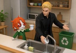 Est-ce que ~ est recyclable ?のイラスト