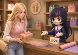 L'emballage est-il payant pour ~ ?のイラスト