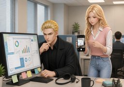 L'affichage est incorrect.のイラスト