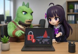 Pourquoi ~ a-t-il été suspendu ?のイラスト