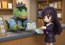 Vendez-vous ~ ?のイラスト