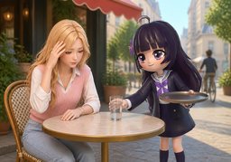 Je me sens mal, pouvez-vous ~ ?のイラスト