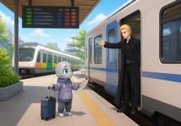 Vous vous êtes trompé de ~.のイラスト