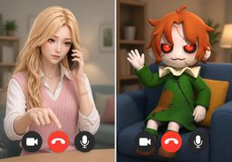 Je dois raccrocher.のイラスト