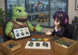 Il y a un retard à cause de ~.のイラスト