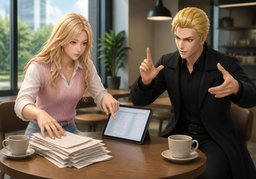 Les pourcentages sont calculés sur ~.のイラスト