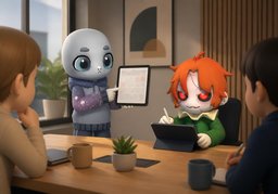 Nous organiserons ~.のイラスト