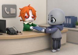 담당부서のイラスト