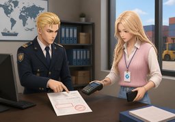 Les taxes et droits sont à la charge de ~.のイラスト