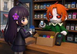 Avez-vous du stock de ~ ?のイラスト