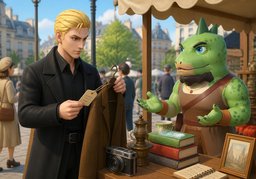 Est-ce négociable ?のイラスト
