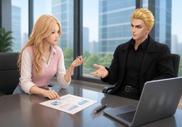 ~ est-il ferme ?のイラスト