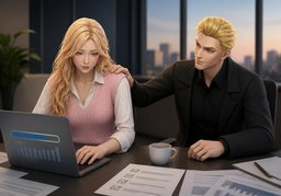 Ne vous inquiétez pas pour cela.のイラスト