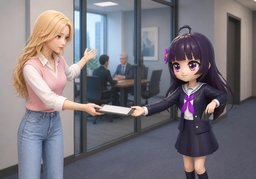 Transmettez ~.のイラスト