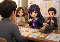 Qui fait ~ ?のイラスト