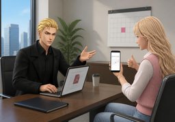 Cela vous conviendrait-il si ~ ?のイラスト